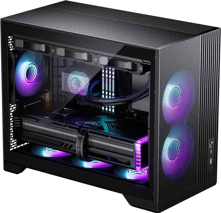 Produktbild Phanteks PHANTKES XT M3 PC-Gehäuse, Mini-Gehäuse, mATX, Tempered Glass - schwarz (ATX)