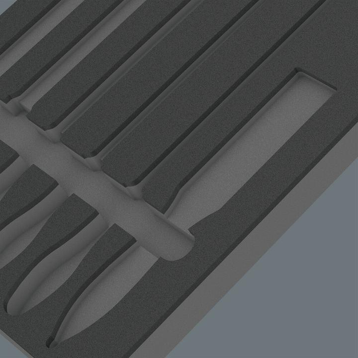 Productafbeelding Wera 9883 Inlegvijlen paard Set 1 leeg (344 mm)