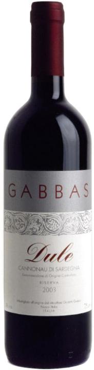 Actual product image Gabbas Dule Classico Cannonau di Sardegna DOP (2015)