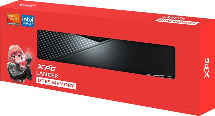Produktbild Adata DIMM 16 GB DDR5-6000 (1x 16 GB) (schwarz, AX5U6000C4816G-SLABBK, XPG Lancer Blade) (1 x 16GB, 0.01 MHz, DDR5-RAM, DIMM)