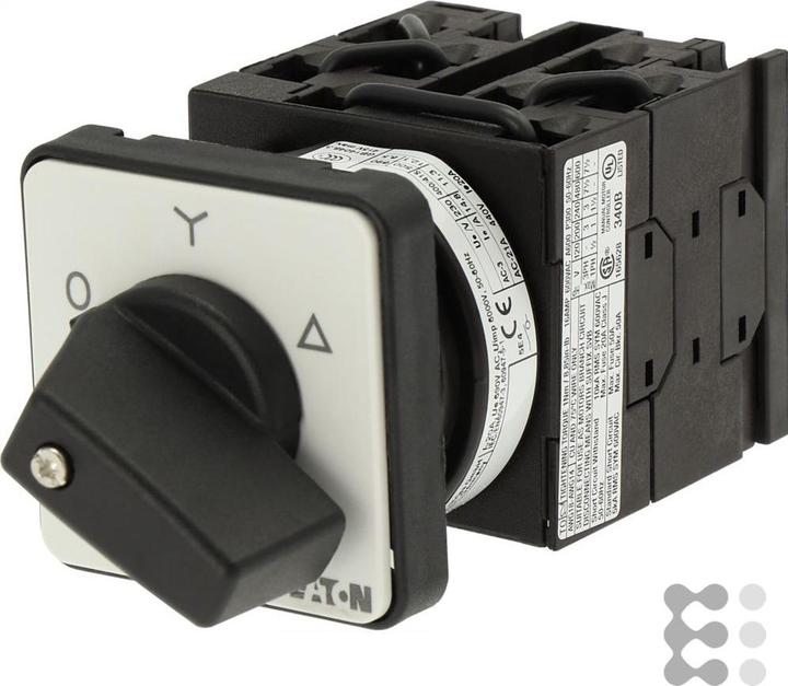 Produktbild Eaton T0-4-8410/E Stern-Dreieck- 024604 Schalter Kont8 20A 0-Y-D 60° rast.