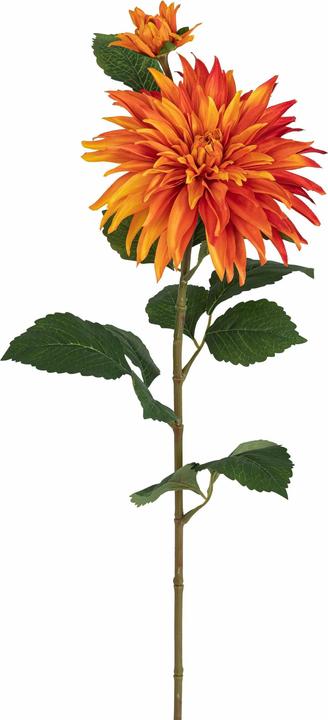 Produktbild Botanic-Haus Kunstblume Dahlie, Orange, 85 cm (85 cm)