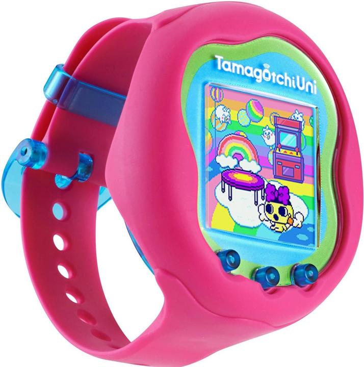 Immagine prodotto Bandai Tamagotchi Uni Rosa (Spagnolo, Tedesco, Multilingue, Italiano, Portoghese, Giapponese, Inglese, Francese)
