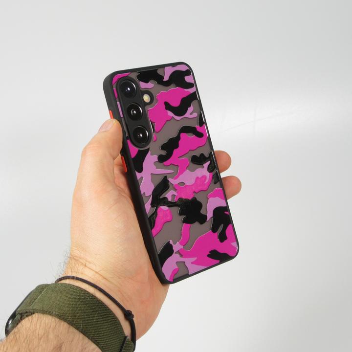 Immagine prodotto PhoneLook Cover Semi Trasparente Design Camouglage t (Samsung Galaxy S24+)