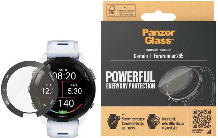 PanzerGlass Protection d'écran Garmin Forerunner 265