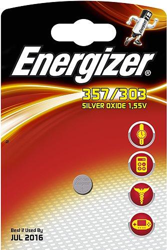 Produktbild Energizer 357/303 - Batterie - Silberoxid (1 Stk., 28L, 138 mAh)