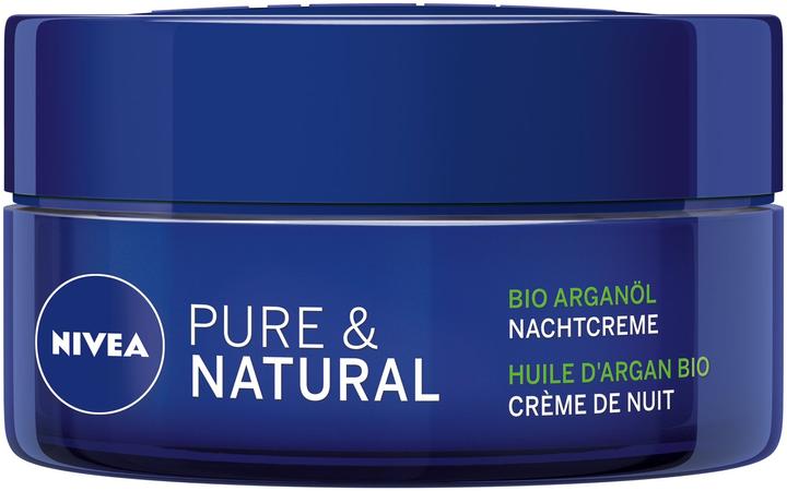 NIVEA Olio di Argan biologico puro e naturale (50 ml, Crema notte)