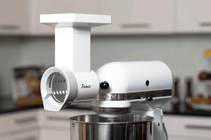Actual product image Tromco Grater attachment set classic with drum 1/2/3 (KitchenAid/Elektrolux/AEG)