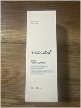 Immagine prodotto Medicube Zero Foam Cleanser 120g Cleansing Foam Korean Cosmetics (Schiuma, 120 ml)