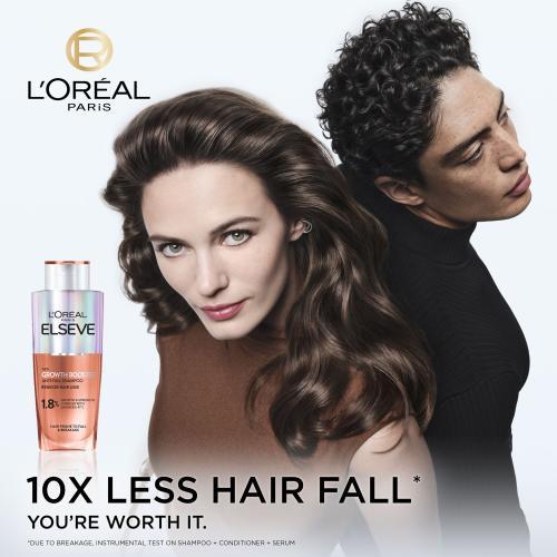 Actual product image L'Oréal Paris Elseve Growth Booster Anti-Fall Shampoo (200 ml, Liquid shampoo)