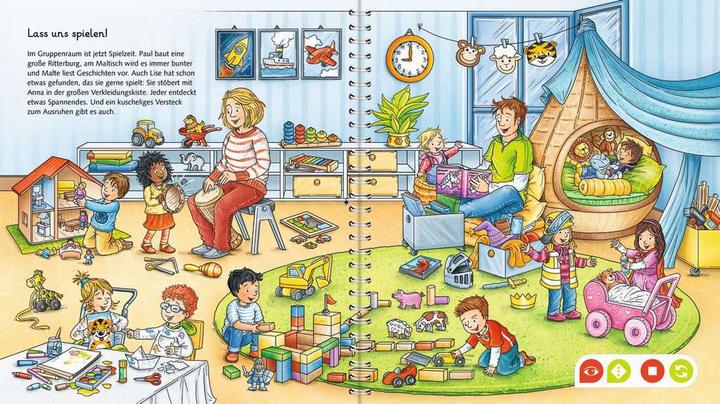 Produktbild tiptoi Wörter-Bilderbuch Kindergarten (Deutsch)