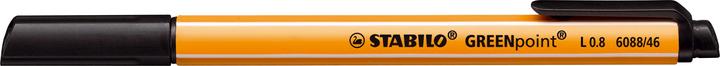 Actual product image STABILO GREENpoint environmentally friendly felt-tip pen (Black, 1 x)