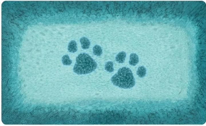 Tarhong Napfunterlage PVC Vasaio, 29.2 x 48.3 cm, Blau
