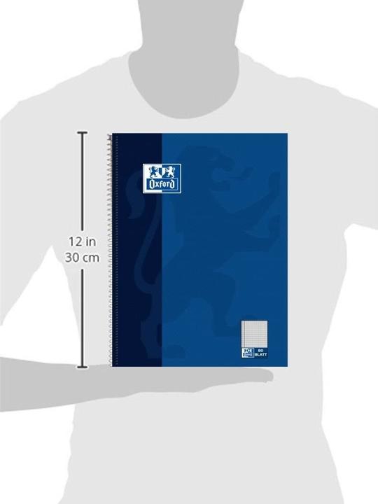 Actual product image Oxford Collegium block (A4, Checked, Soft cover)