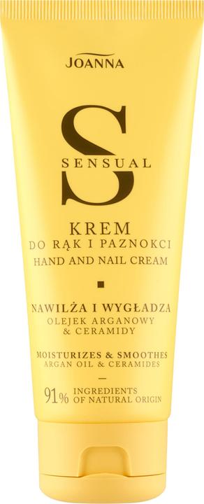 Actual product image Joanna Sensual cream dry and rough hands Oil Argan - 100ML (100 ml)