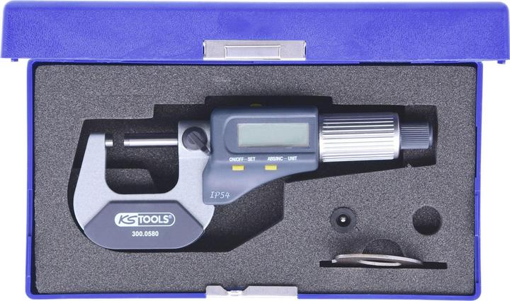 Produktbild KS Tools Bügelmessschraube digital, 0-25 mm