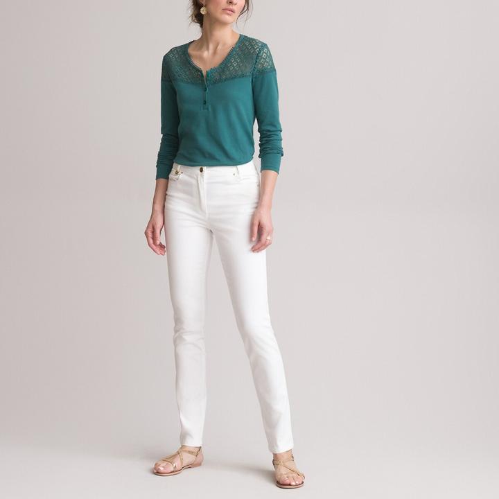 Produktbild Anne Weyburn Gerade Five-Pocket-Hose aus Baumwoll-Stretch (40)