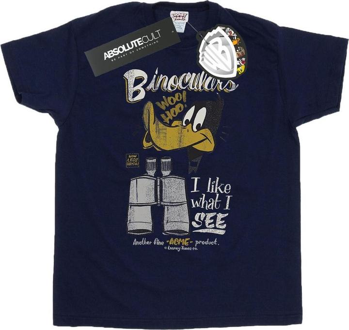 Looney Tunes Daffy Duck Binoculars TShirt Jungen