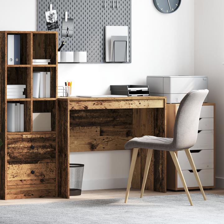 Produktbild VidaXL Schreibtisch - Altholz Altholz Spanplatte 90 x 50 x 76 cm (90 x 50 x 76 cm)