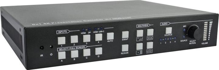 Actual product image Vivolink 4K 6x1 Presentation Switcher