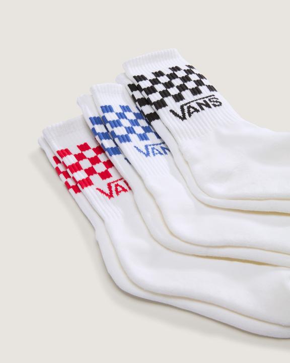 Actual product image Vans Classic Check Crew (pack of 3, XS)