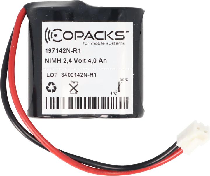Produktbild AccuCell Notleuchtenakku F1x2 Baby C ersetzt Zumtobel 00072882 (1 Stk., Gerätespezifisch, 4000 mAh, Ladegerät inkl. Akku)