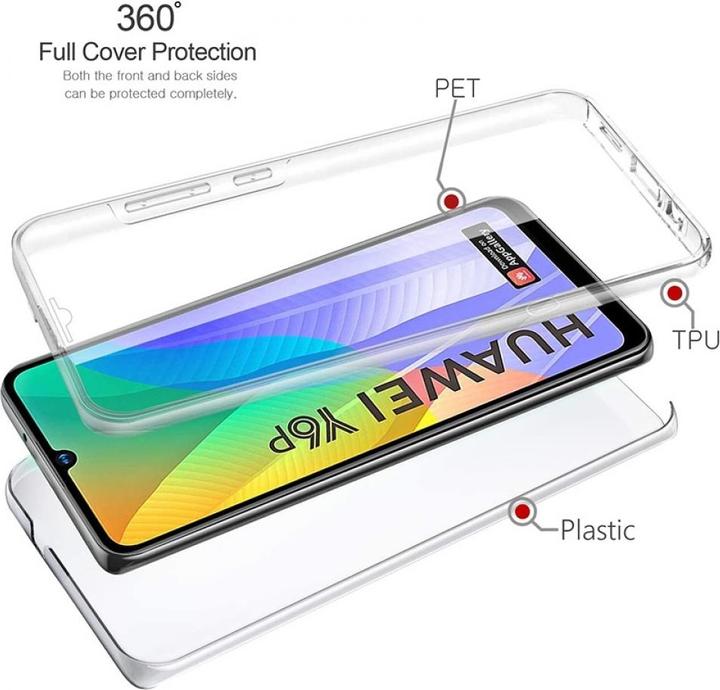 Produktbild Screenguard 360° Screen & Body Protector Huawei Y6p Hülle mit Folie (Huawei Y6p)
