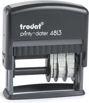Actual product image Trodat Dater with Printy Text