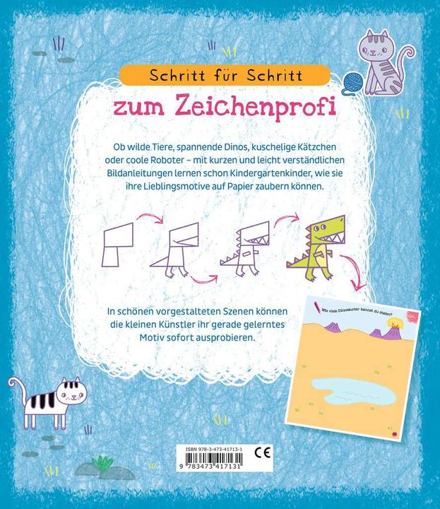 Image du produit Ravensburger Apprendre à dessiner pas à pas (Allemand, Jessika Zollickhofer)