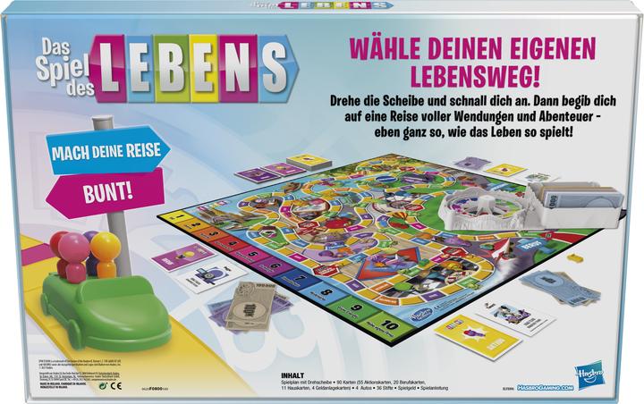 Immagine prodotto Hasbro Gaming Gioco della vita (Tedesco)