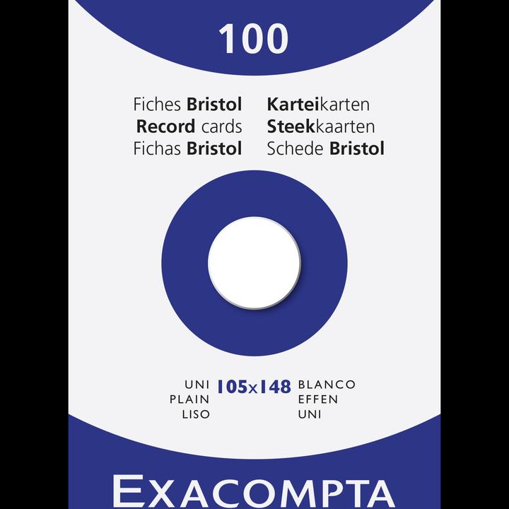 Image du produit Exacompta 13309e (A6, 205 g/m², 100 x)