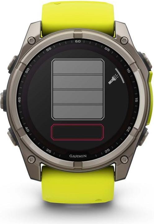 Actual product image Garmin Fenix 8 Solar Sapphire Titanium (51 mm)