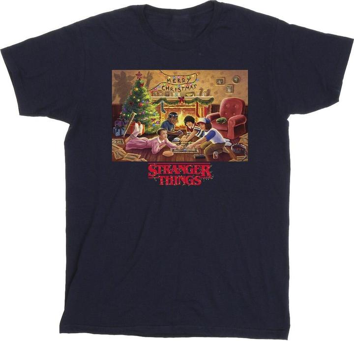 Netflix Stranger Things Christmas Gathering TShirt