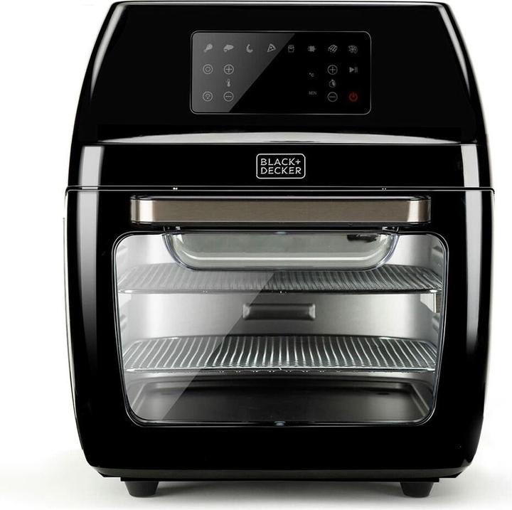 Black & Decker Black+Decker BXAFO1200E - Hot Air Deep Fryer and Oven, 1700W, 12L (EU plug)