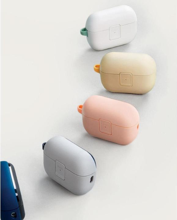 Image du produit Uniq étui Clyde Lock Case AirPods Pro 2 (2022/2023) czarno-ciemnoszary/charcoal-dark grey (Sac pour écouteurs)