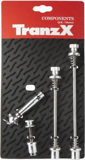 Actual product image Messingschlager Tranz-X Schnellspanner mit Diebstahlschutz Silber