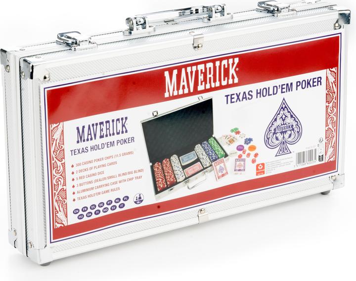 Actual product image Cartamundi Mallette Poker 300 Jetons