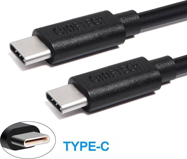 Actual product image Choetech USB Type C - USB Type C (3 m, USB 2.0, 20 W)