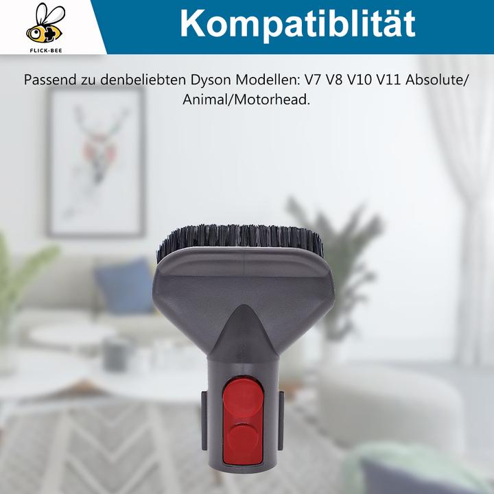 Actual product image Flickbee Extra hard brush for Dyson hoovers V7, V8, V10, V11, V12 replaces 967765-01