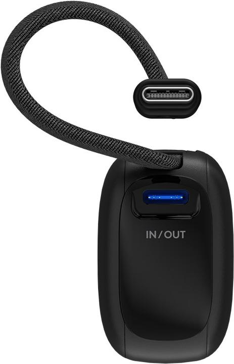 Image du produit Goobay Powerbank 5.000 mAh mit integriertem USB-C-Kabel (5000 mAh, 15 W, 15 Wh)