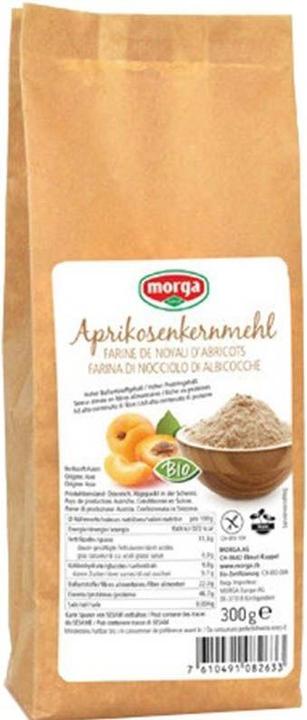 Produktbild Morga Aprikosenkernmehl glutenfrei Bio (300 g)