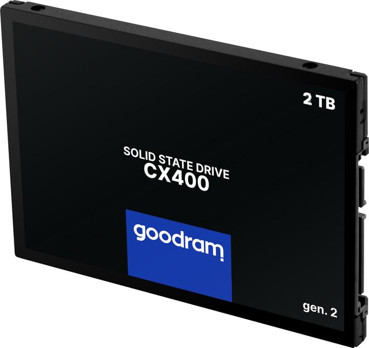 Produktbild Goodram SSD CX400 Gen. 2 2TB SATA III 2 5 RETAIL (2050 GB, 2.5")
