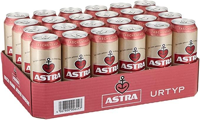 Produktbild Astra URTYP Pilsner Bier Dose Kiste / (24 x 50 cl)