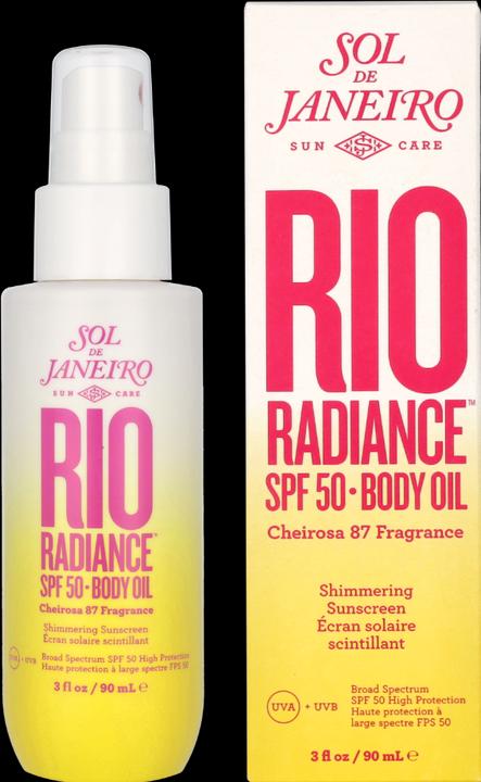 Immagine prodotto Sol de Janeiro Rio Radiance SPF 50 Olio per il corpo 90 ml (Olio abbronzatura, SPF 50, 90 ml)