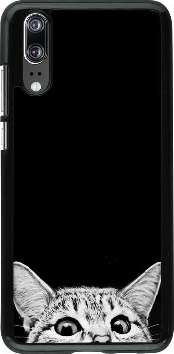 Image du produit PhoneLook Coque Cat Looking Up Black (Huawei P20)