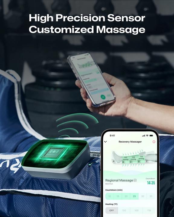 Image du produit Urevo Kabelloses Recovery-Massagegerät (UCRM002)