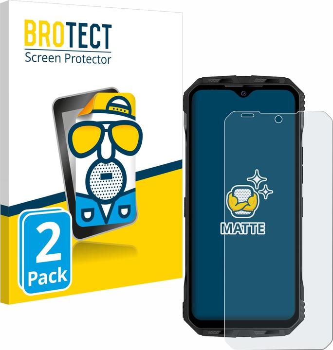 Produktbild BROTECT Entspiegelungs-Schutzfolie Displayschutz Matt (2 Stück, Doogee V30T)