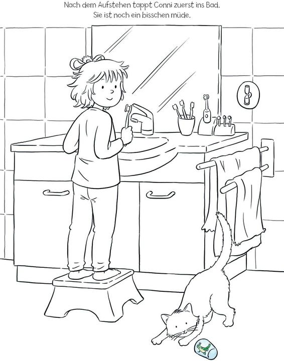 Produktbild Conni Gelbe Reihe (Beschäftigungsbuch): Mein Conni-Kindergarten-Malbuch