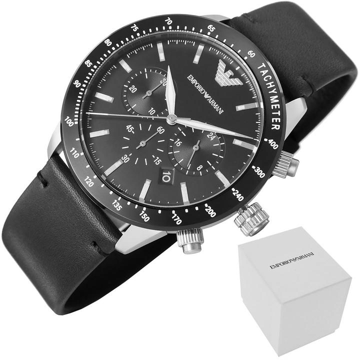 Produktbild Emporio Armani Mario (Analoguhr, Chronograph, 43 mm)