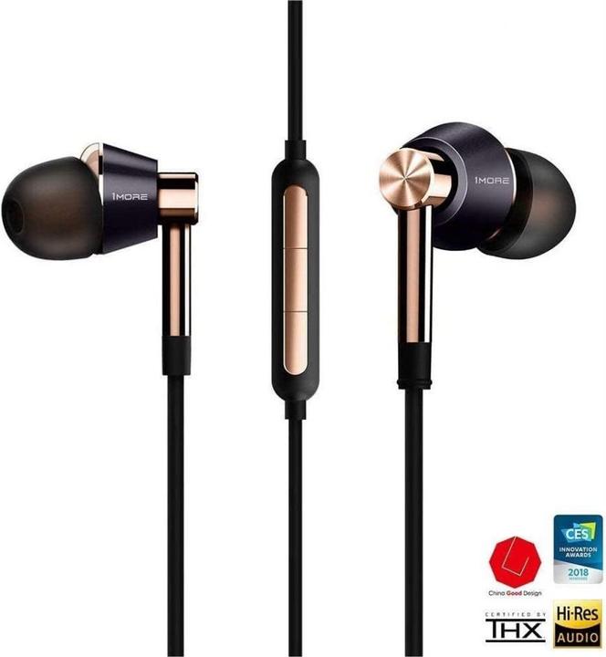Image du produit 1More E1001 triple-driver (ANC, Filaire)